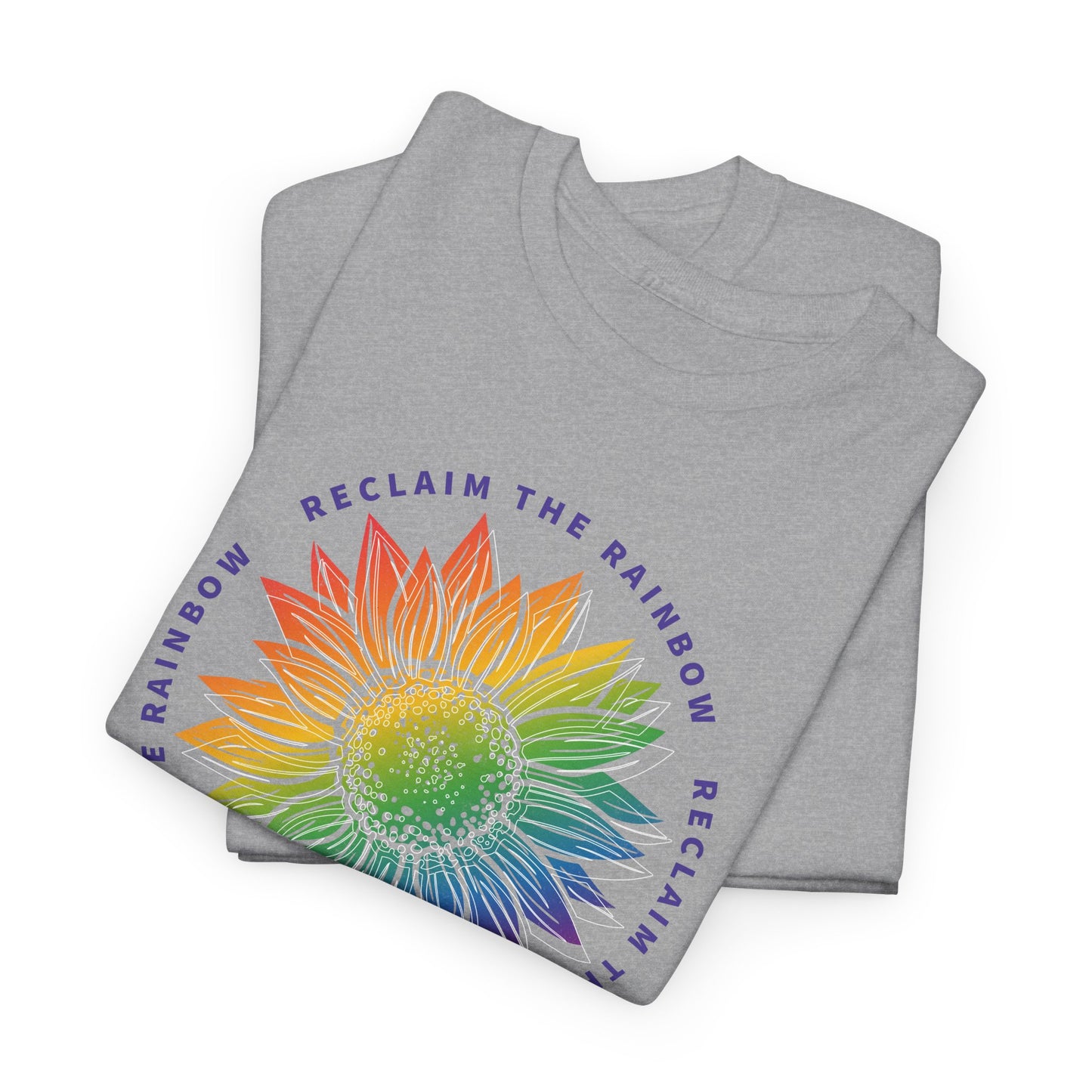 Reclaim The Rainbow Sunflower Graphic Tee