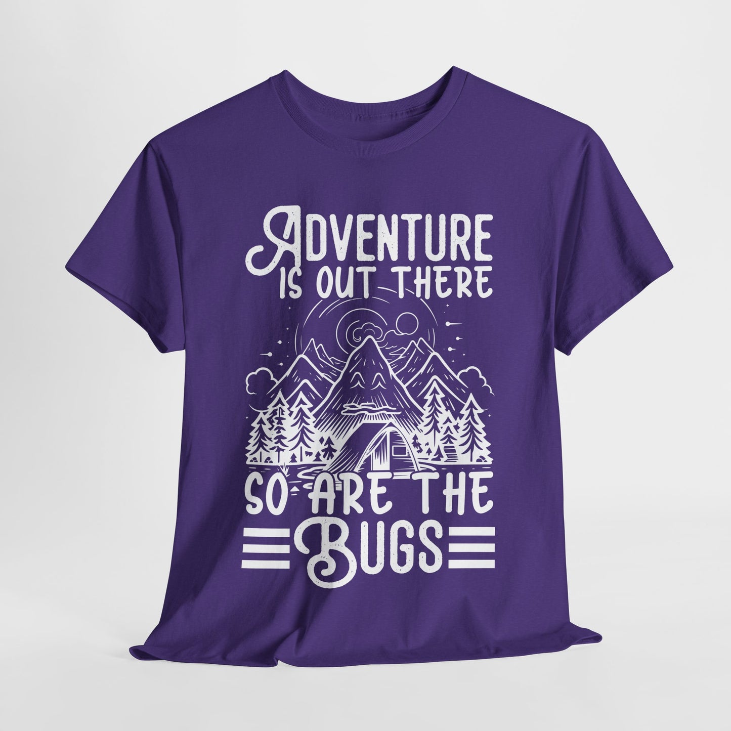 Adventure and Bugs Funny Camping T-Shirt