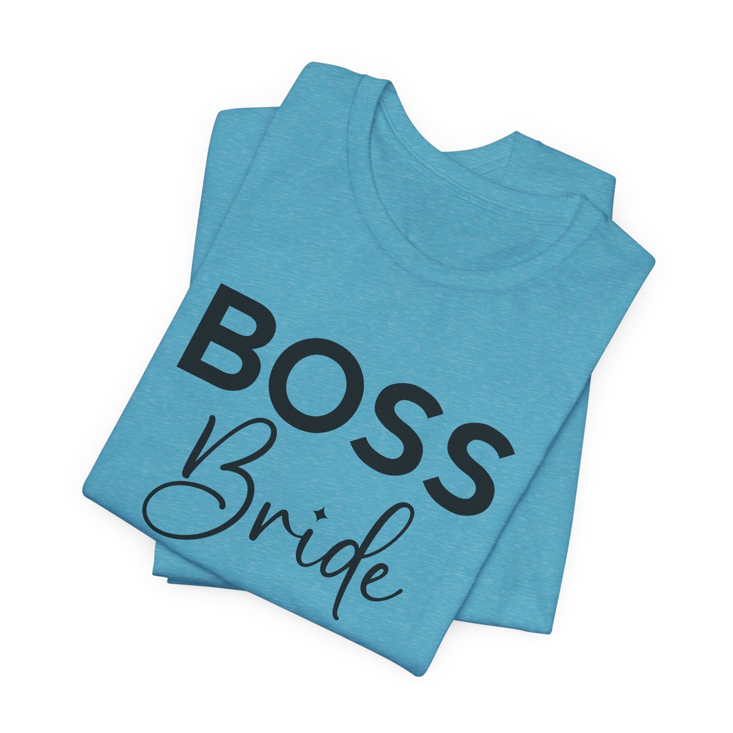Boss Bride T-Shirt For Bachelorette Party T Shirt For Bridal Team TShirt