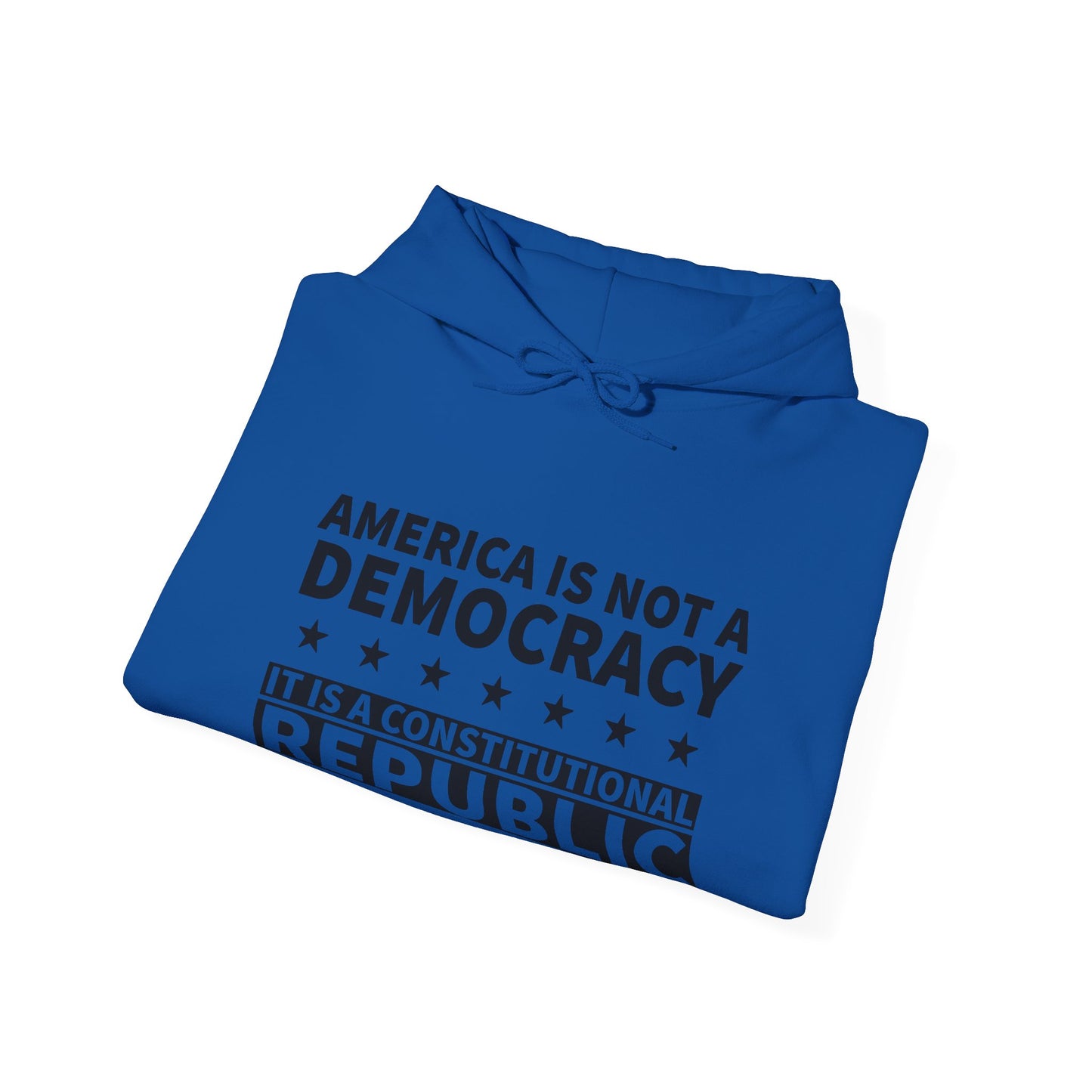 America Constitutional Republic Statement Hoodie