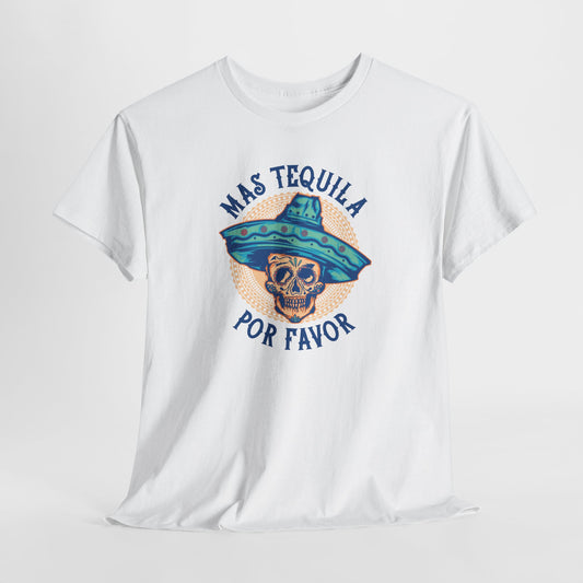 Mas Tequila Skull Sombrero Tee