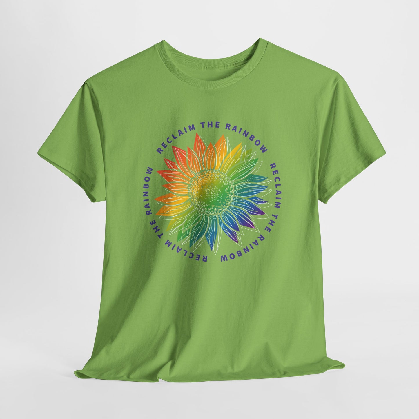 Reclaim The Rainbow Sunflower Graphic Tee
