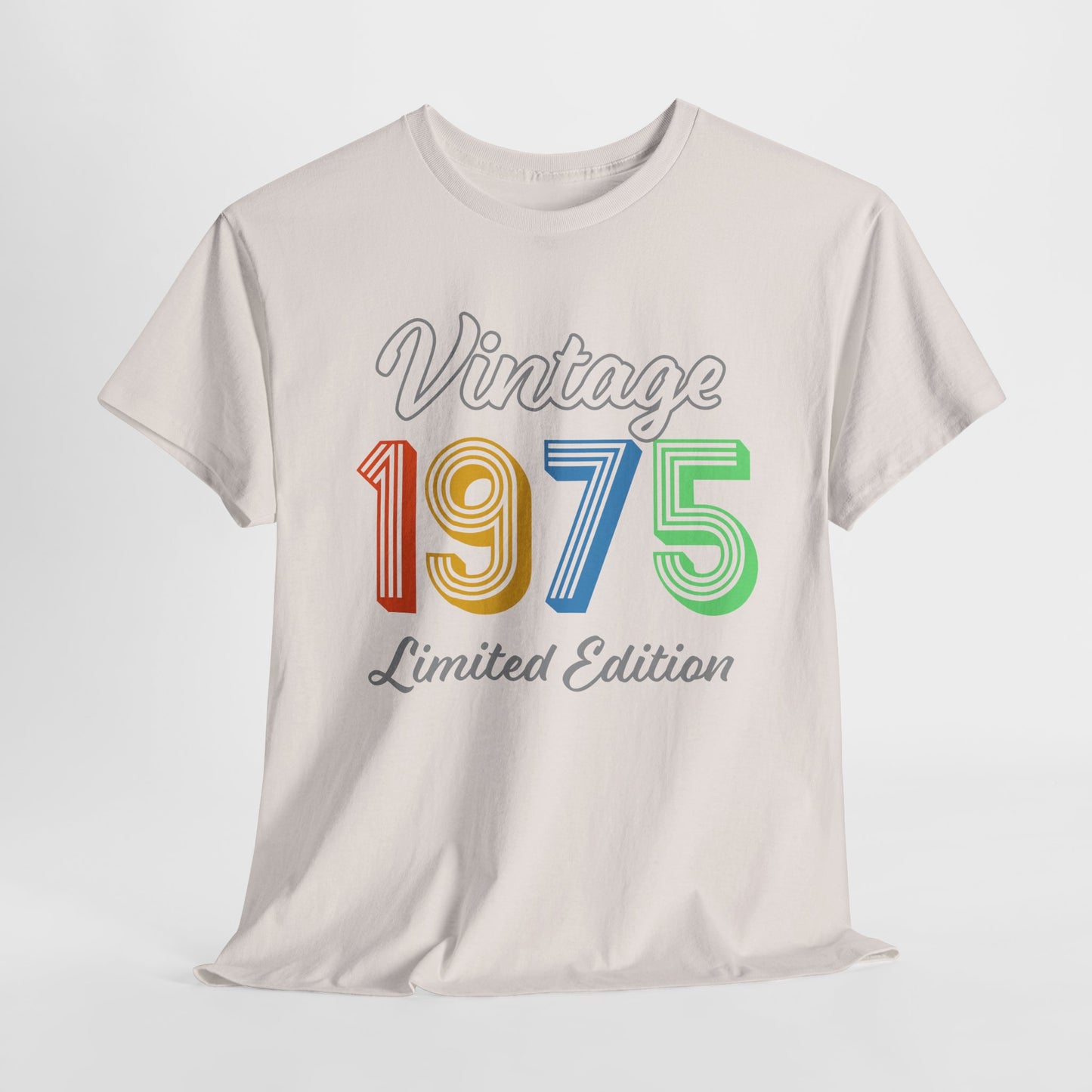 Vintage 1975 T-Shirt For Limited Edition TShirt For Class Reunion T Shirt For Birthday Shirt For Birthday Gift For Graduation TShirt