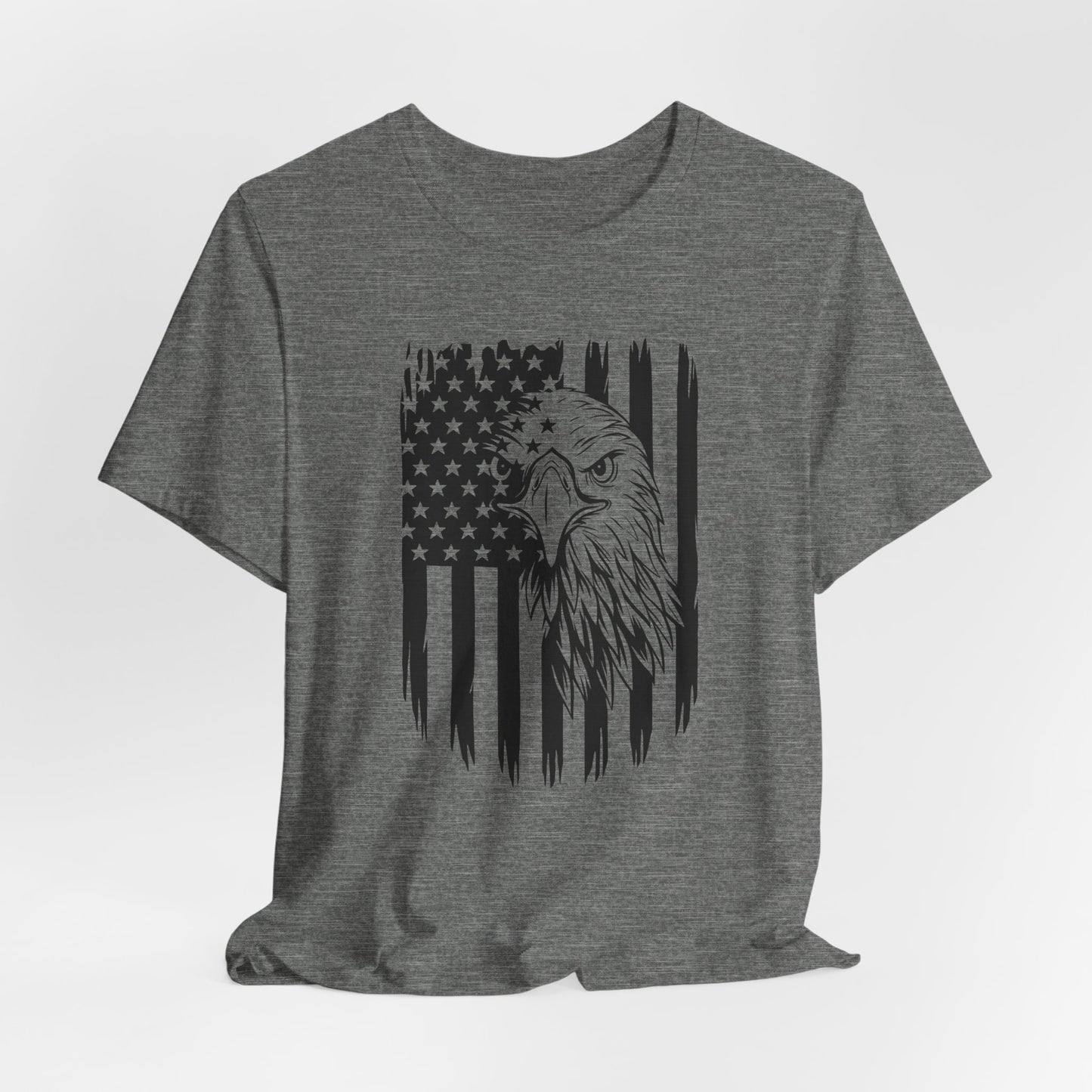 American Flag Eagle T-Shirt - Patriotic Graphic Tee