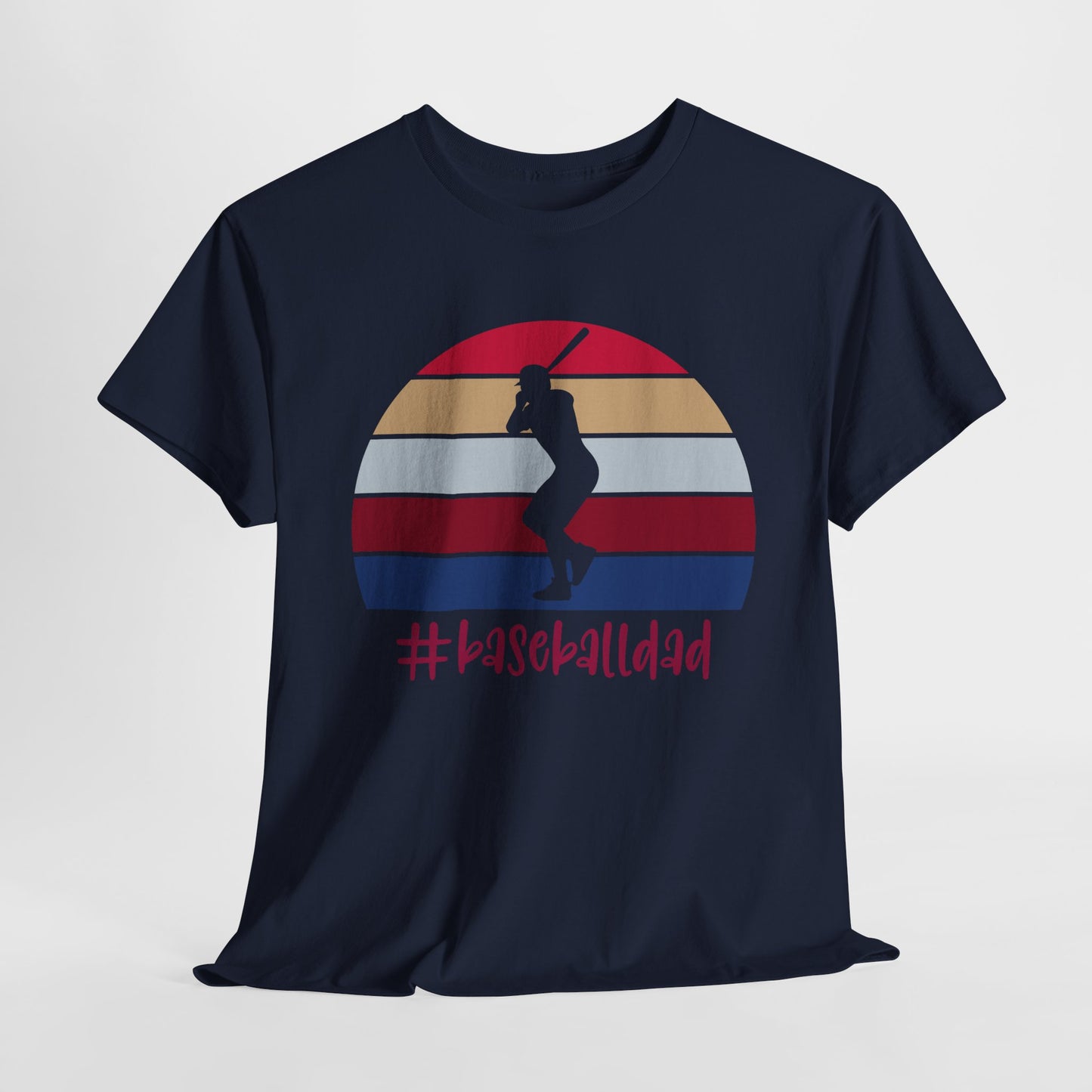 Baseball Dad Silhouette T-Shirt