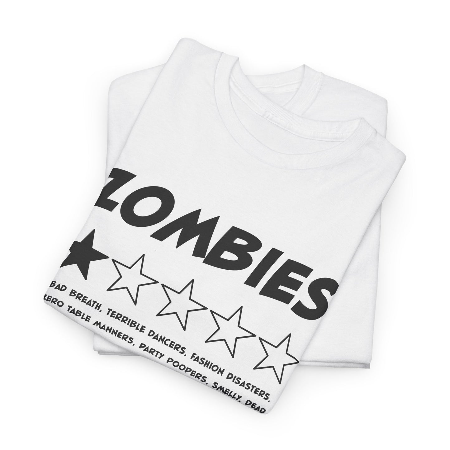 Zombie One Star Rating Tee