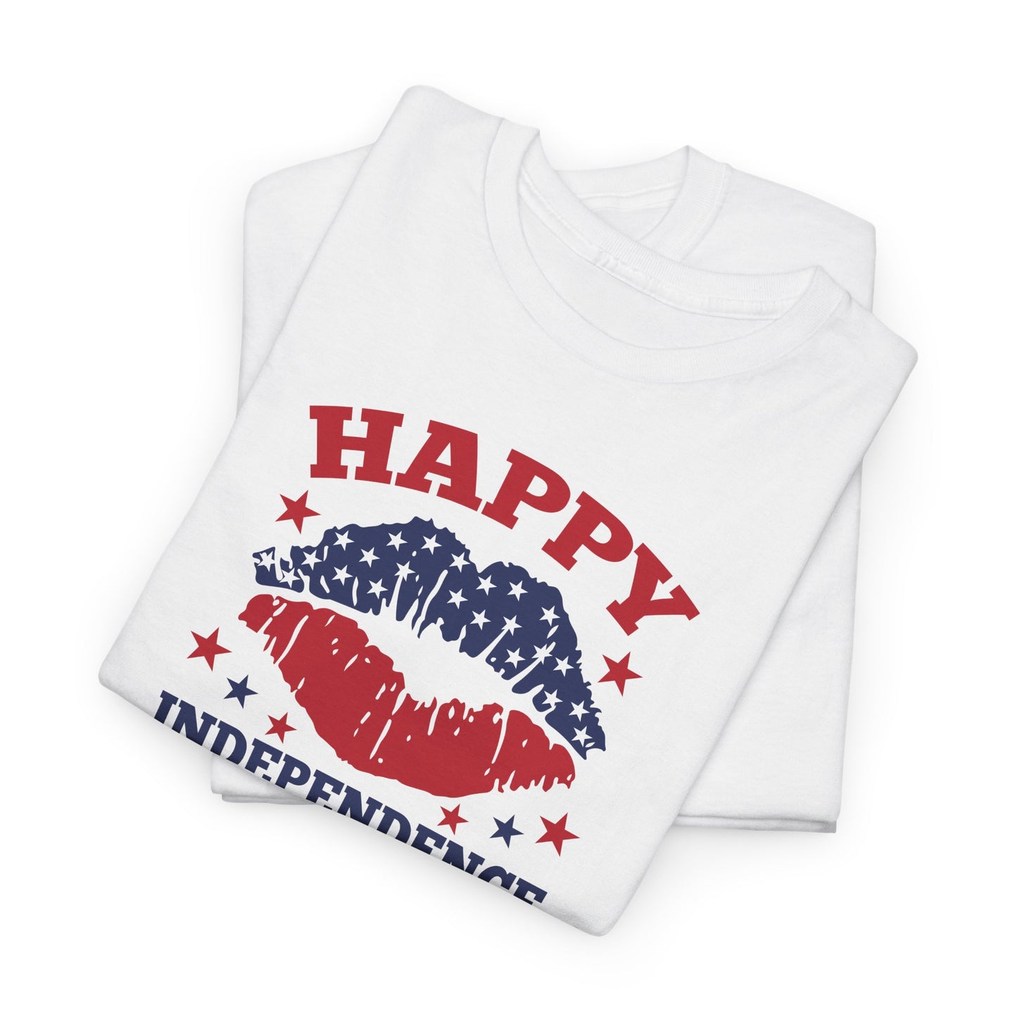 Happy Independence Day Stars Stripes T-Shirt - Fourth of July Tee