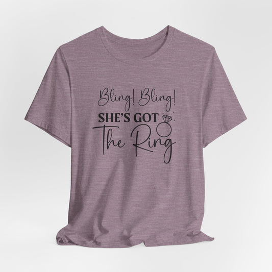 Bling Bling Bachelorette T-Shirt For Brides Maid T Shirt For Wedding Party TShirt