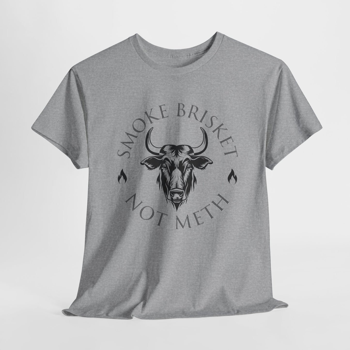 Smoke Brisket Not Meth T-Shirt - BBQ Graphic
