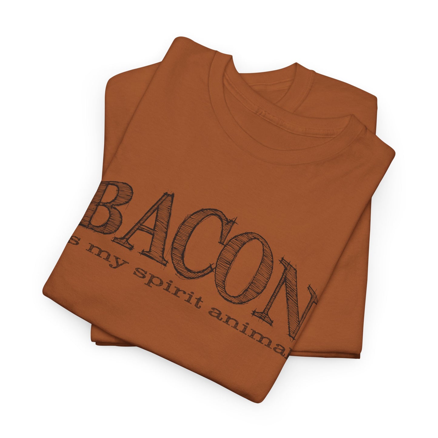 Bacon Is My Spirit Animal T-Shirt - Funny Graphic