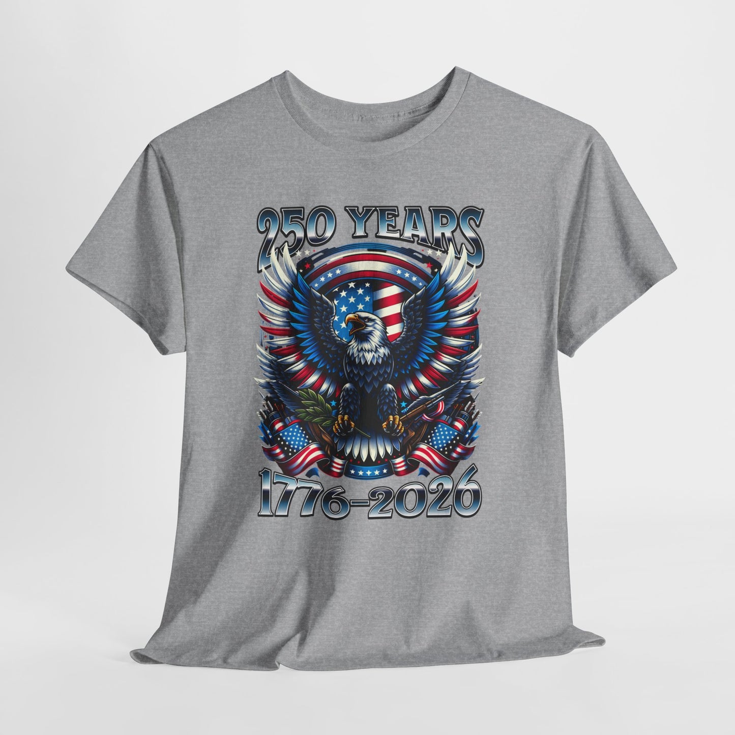 Patriotic Eagle T-Shirt - Celebrate 250 Years Tee