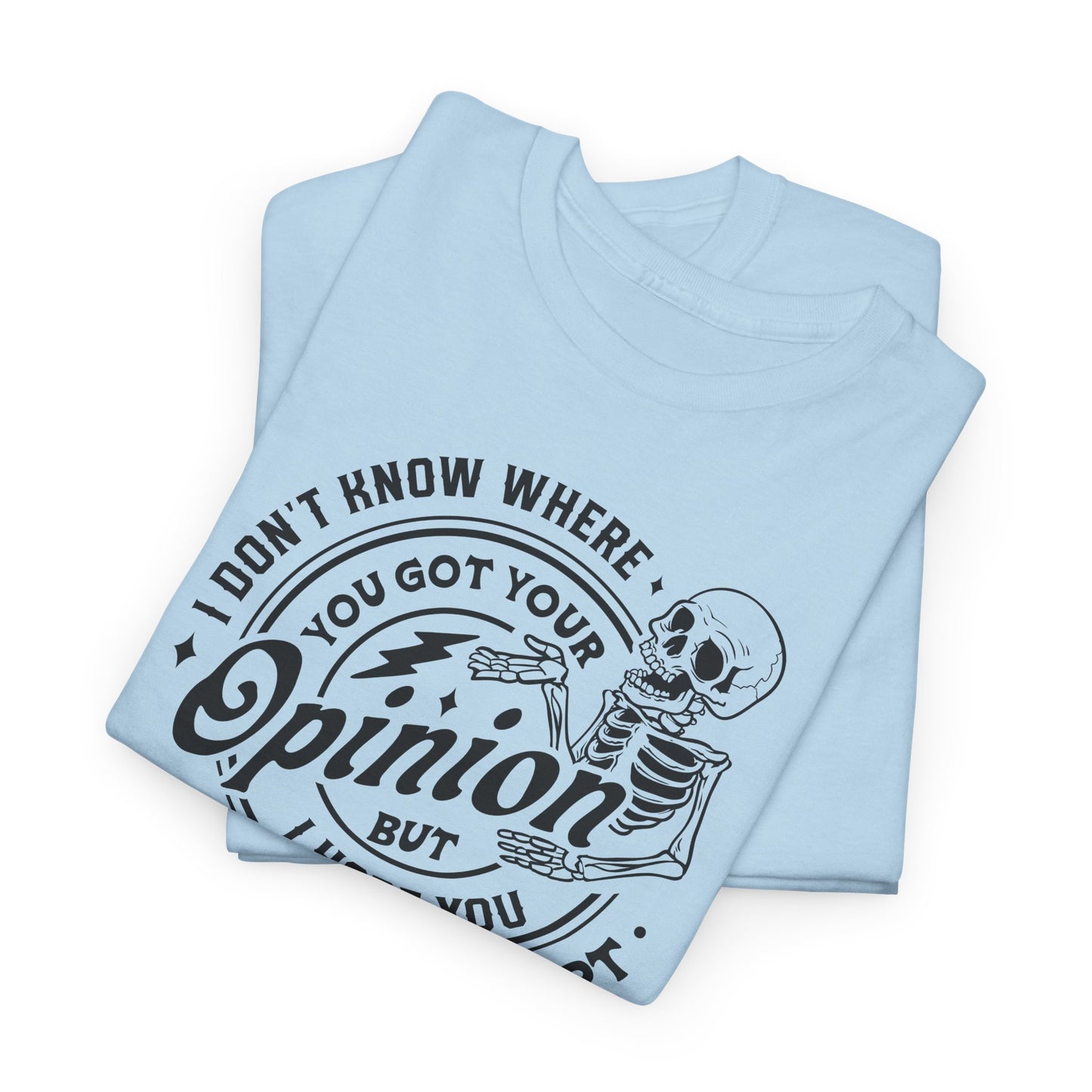 Opinion Receipt T-Shirt - Funny Sass Graphic Tee