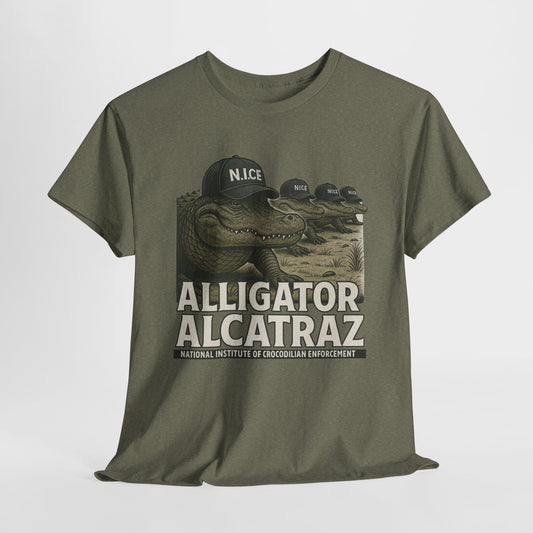 Alligator Alcatraz Crocodilian Enforcement T-Shirt