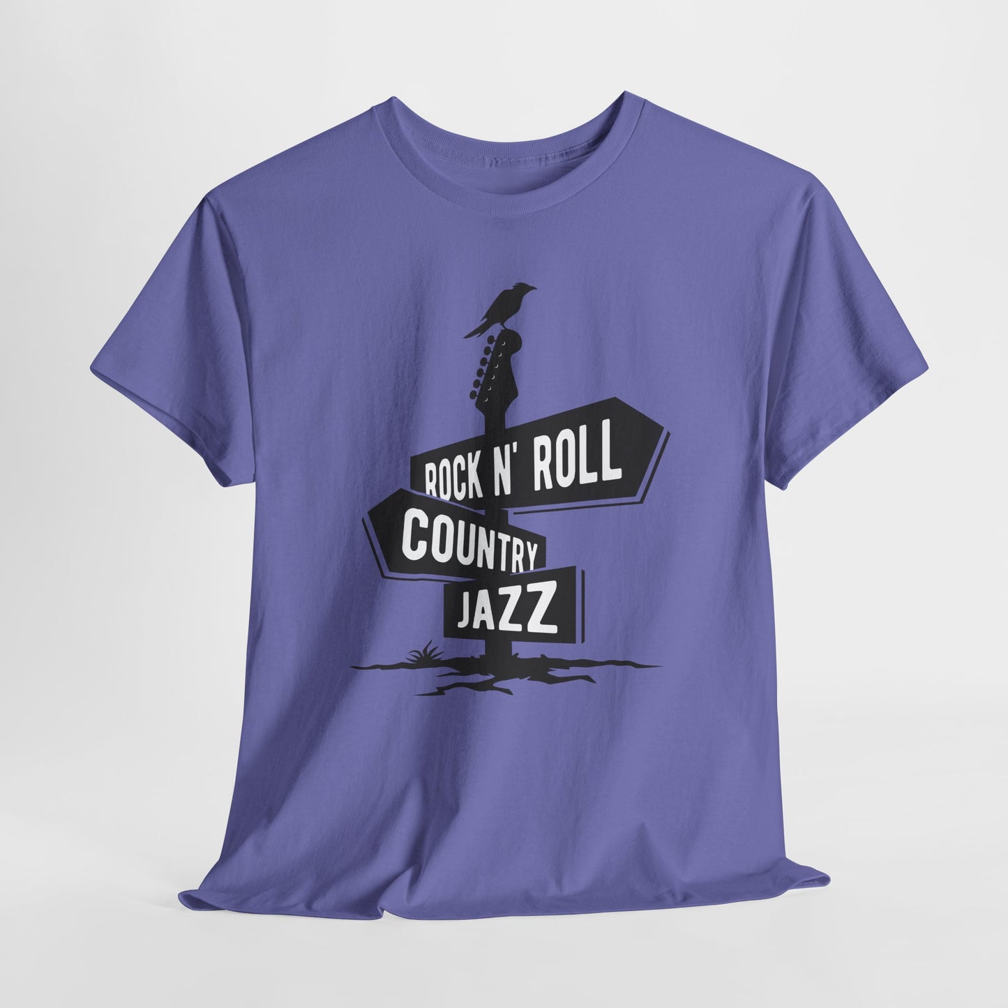 Rock 'n' Roll Country Jazz Road Sign Tee