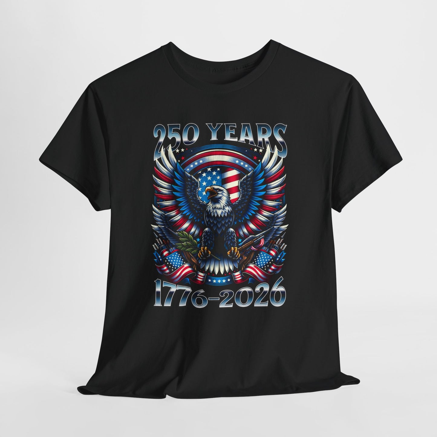 Patriotic Eagle T-Shirt - Celebrate 250 Years Tee
