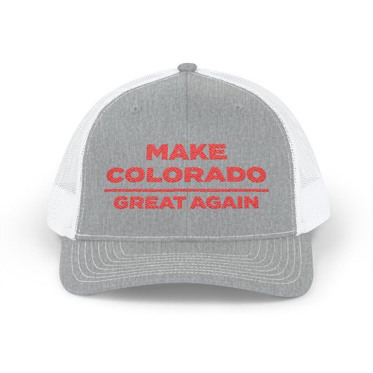 Make Colorado Great Again Snapback Trucker Cap