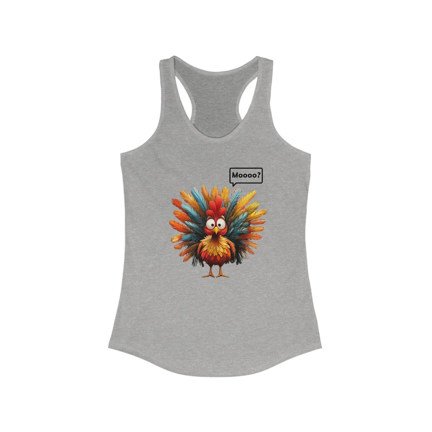 Funny Turkey Moo Tank For Thanksgiving
