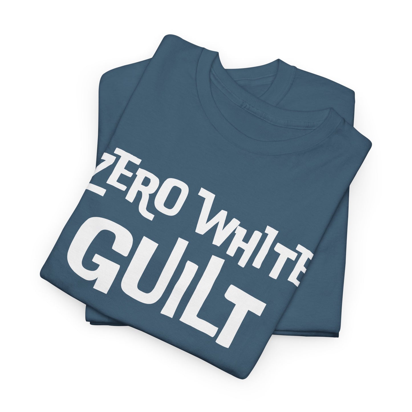 Zero White Guilt T-Shirt - Bold Stance Tee