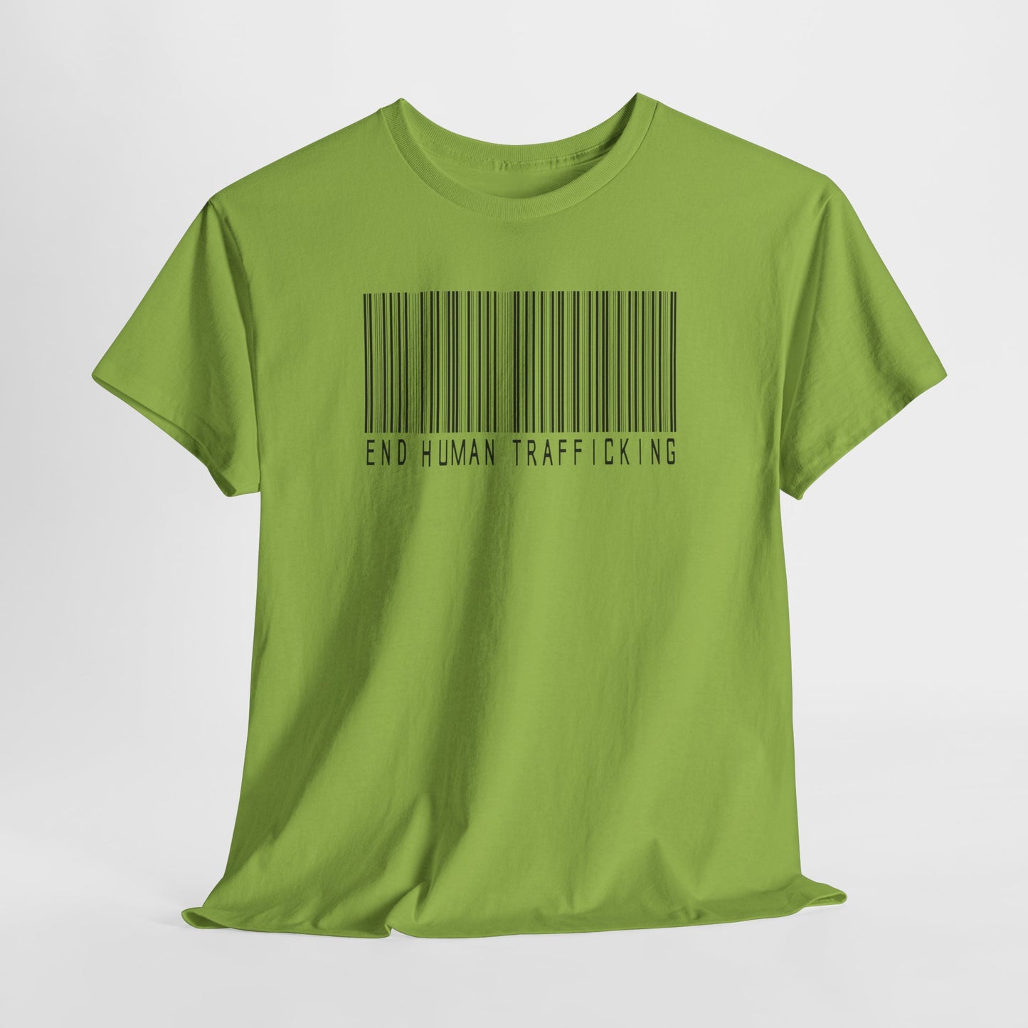 End Human Trafficking Barcode T-Shirt