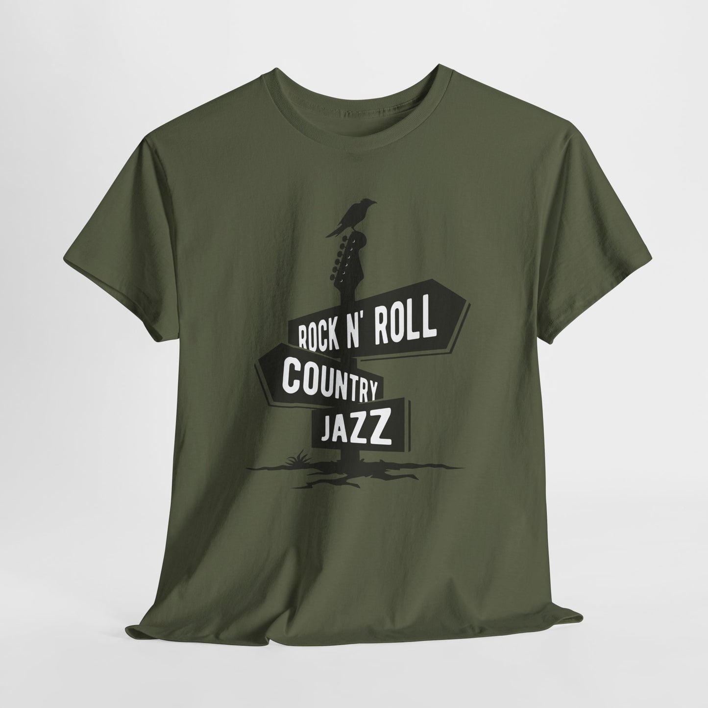 Rock 'n' Roll Country Jazz Road Sign Tee