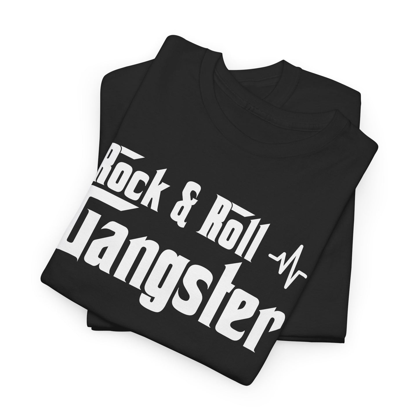 Rock and Roll Gangster T-Shirt - Bold Music Design