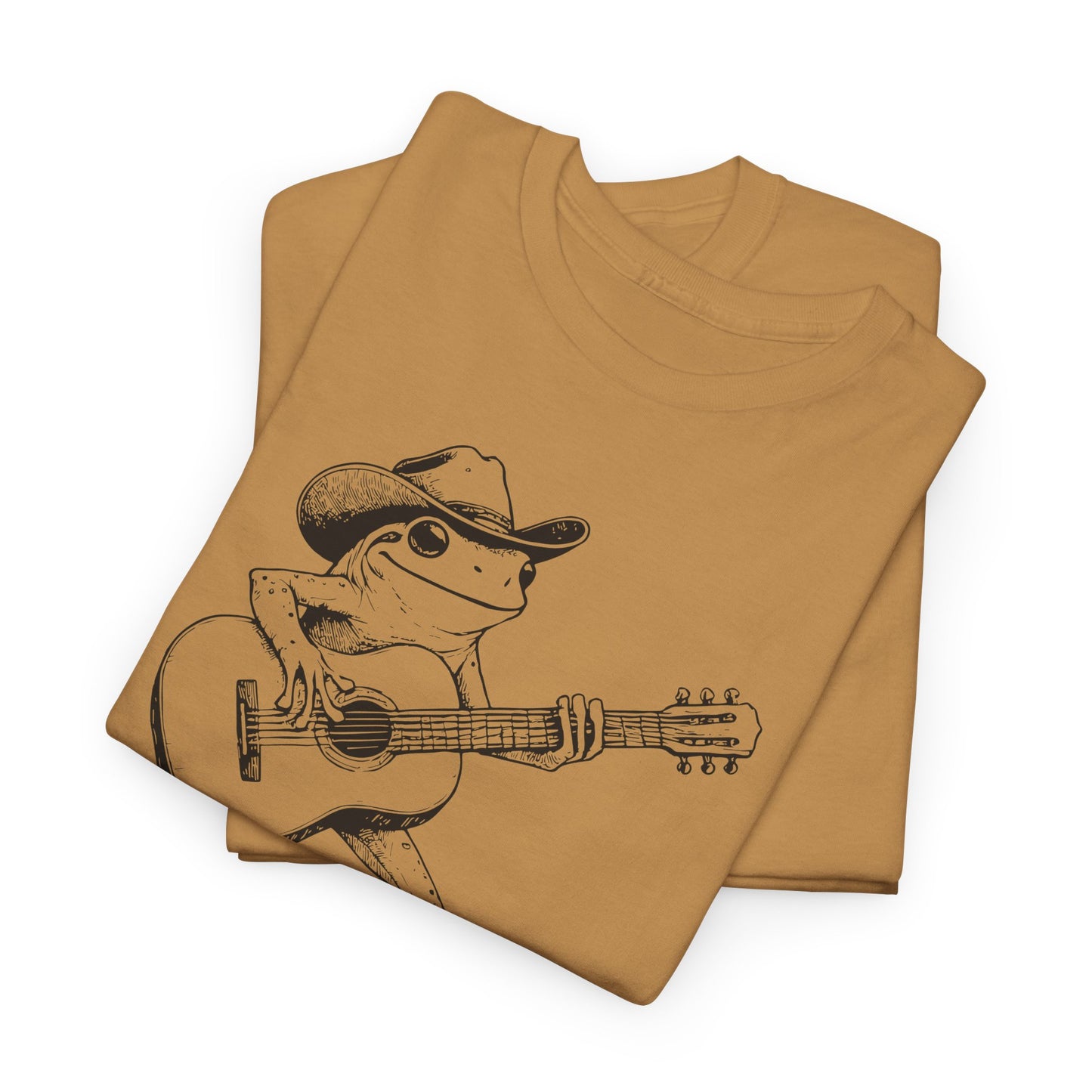 Croak & Roll Funny Frog T-Shirt