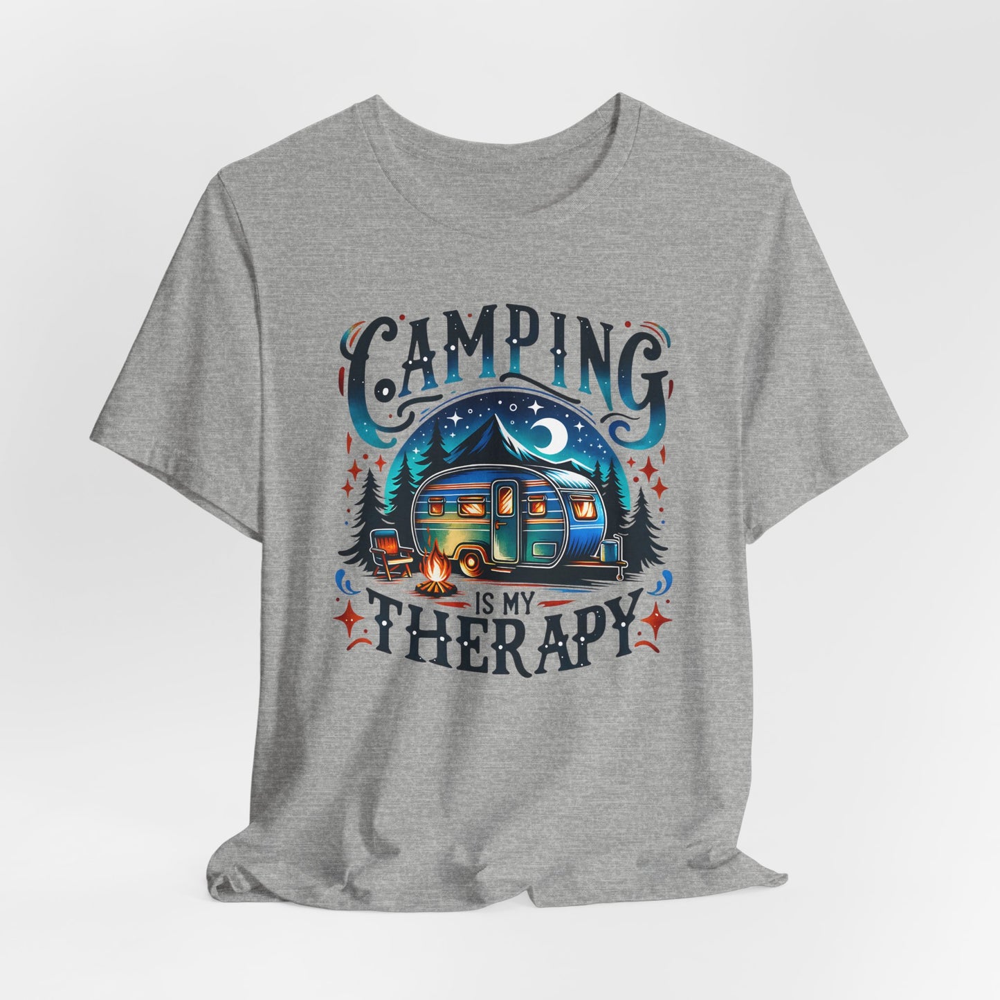 Camping Is My Therapy T-Shirt
