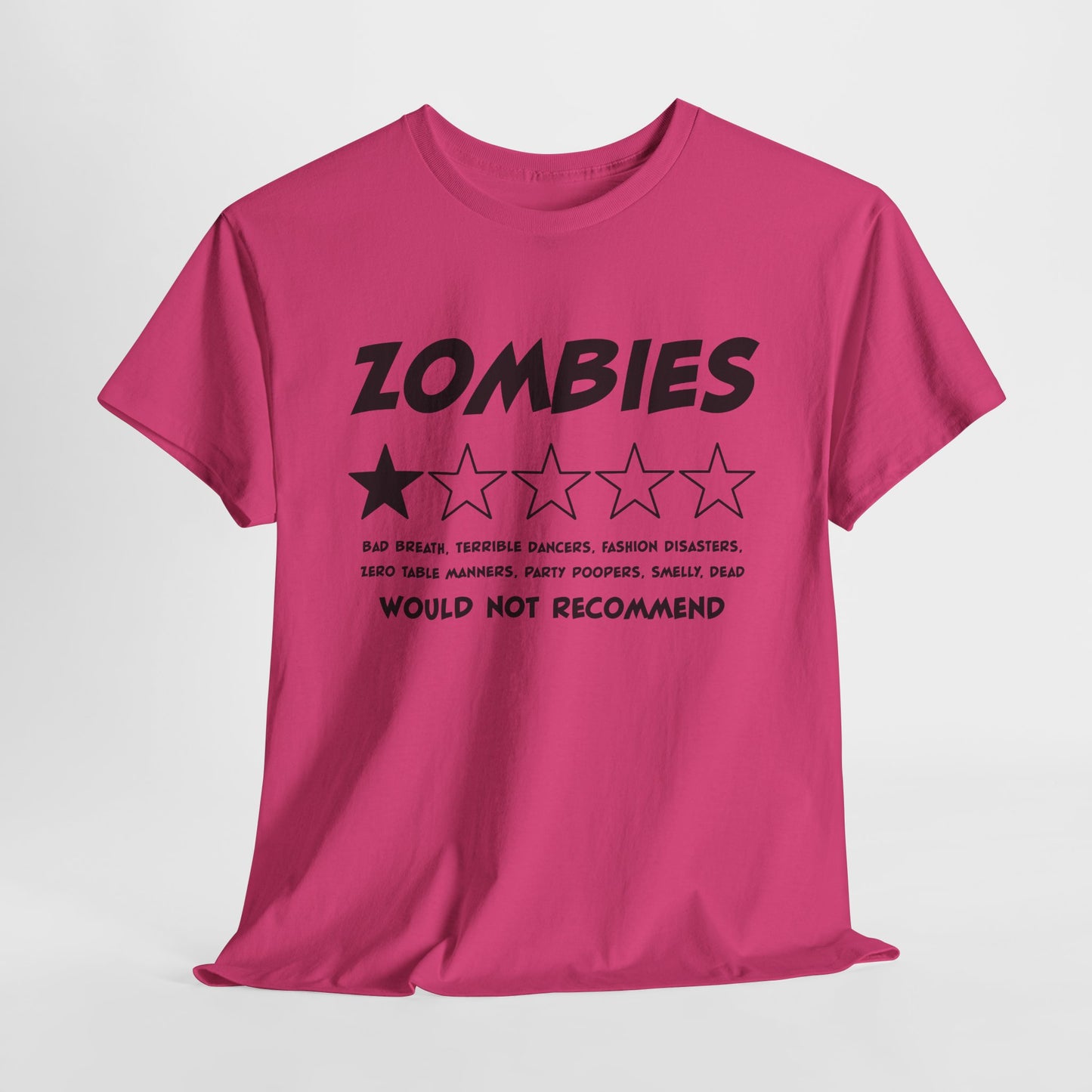 Zombie One Star Rating Tee