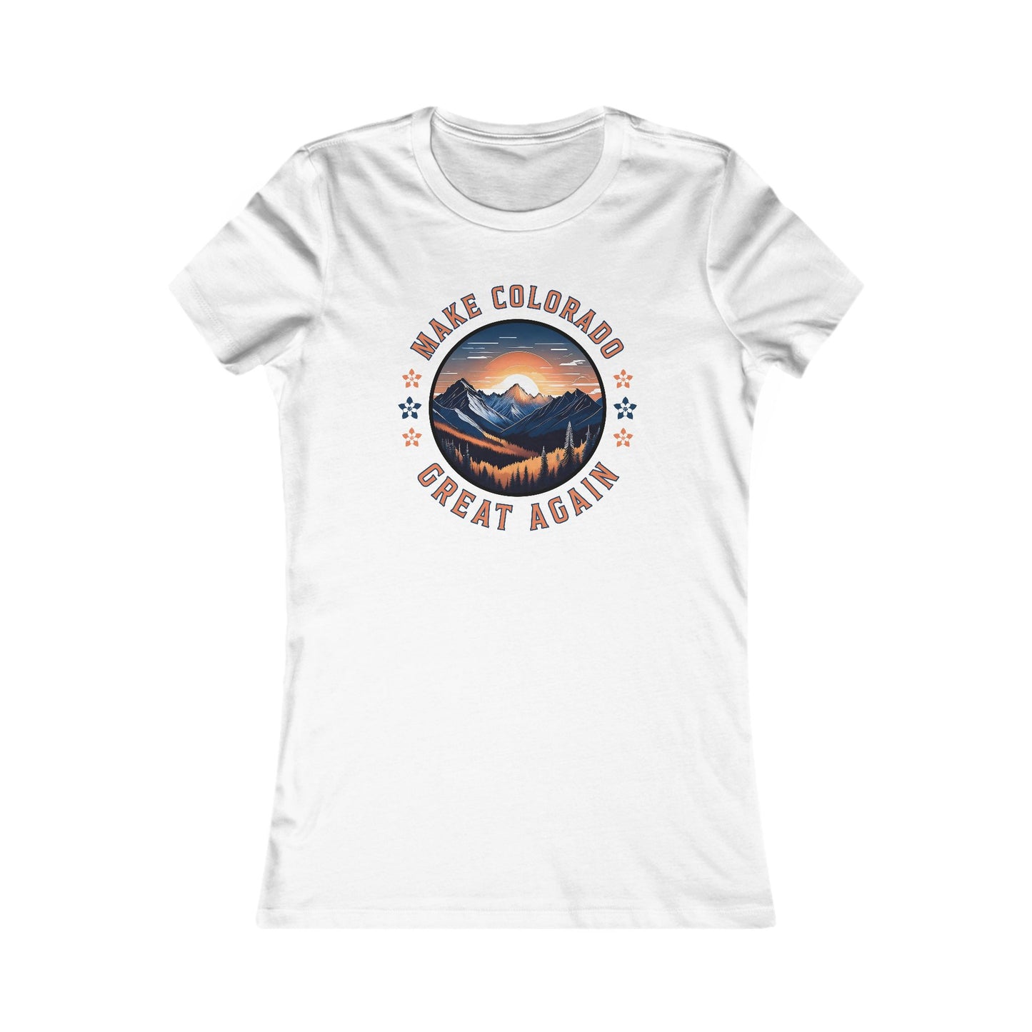 Colorado Mountains Graphic Tee - Make Colorado Great Again