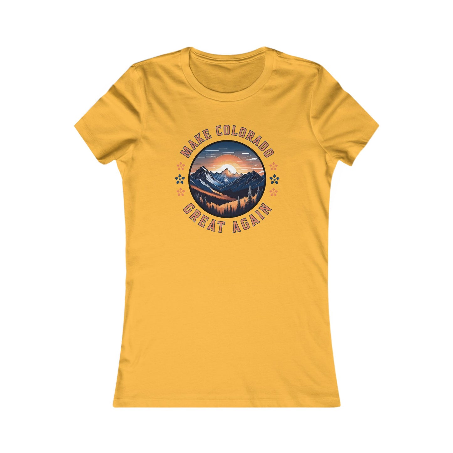 Colorado Mountains Graphic Tee - Make Colorado Great Again