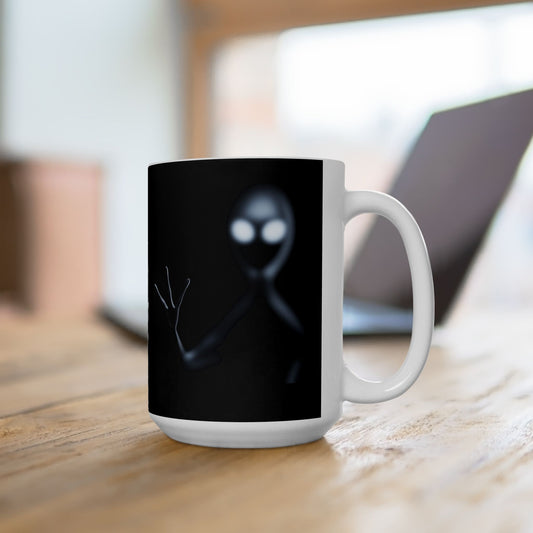 Alien Mug For Extraterrestrial Coffee Cup For Spaceman