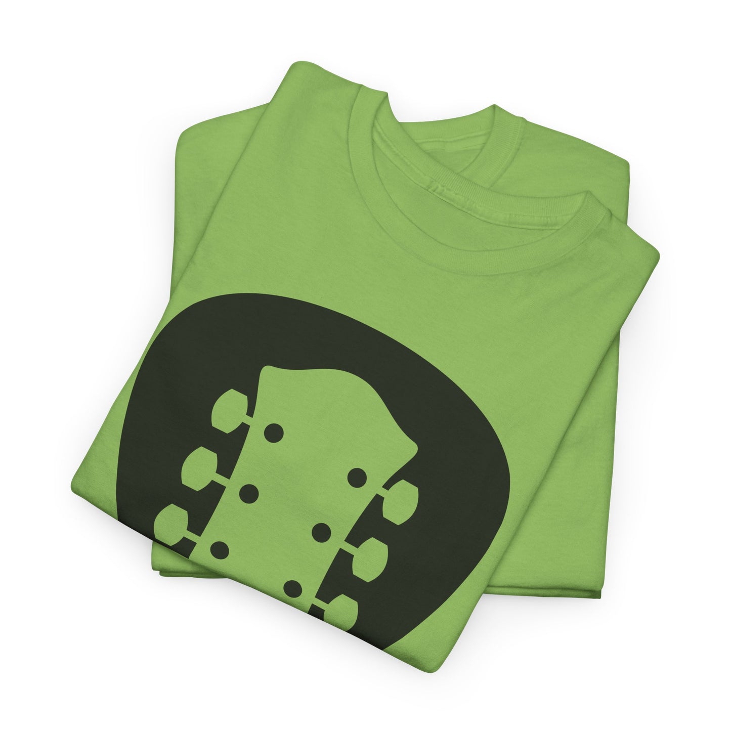 Guitar Pick Headstock T-Shirt - Music Design