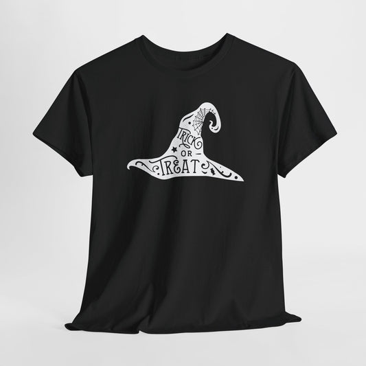 Witch Hat Tick or Treat T-Shirt - Halloween Tee