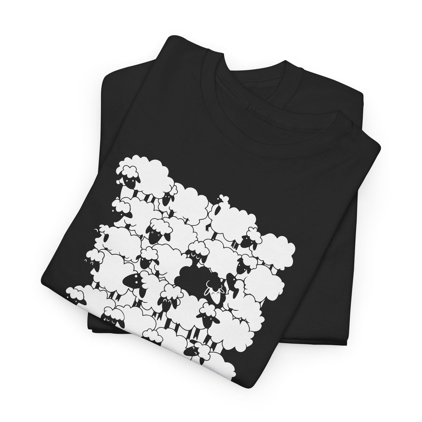 Stand Out in the Crowd Black Sheep T-Shirt - Sheeple Tee