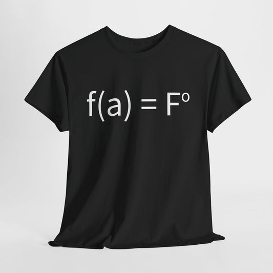 f(a) = fo FAFO Funny T-Shirt