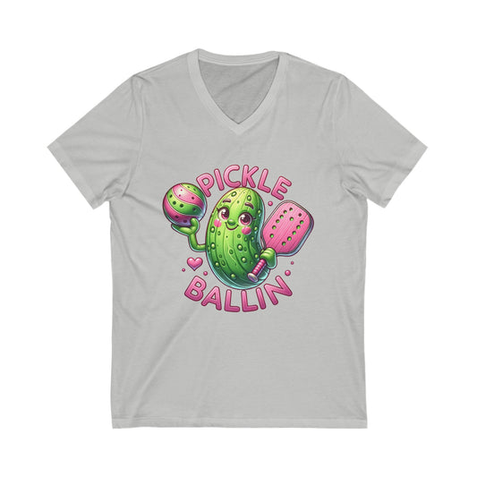 Pickle Ballin' Funny T-Shirt