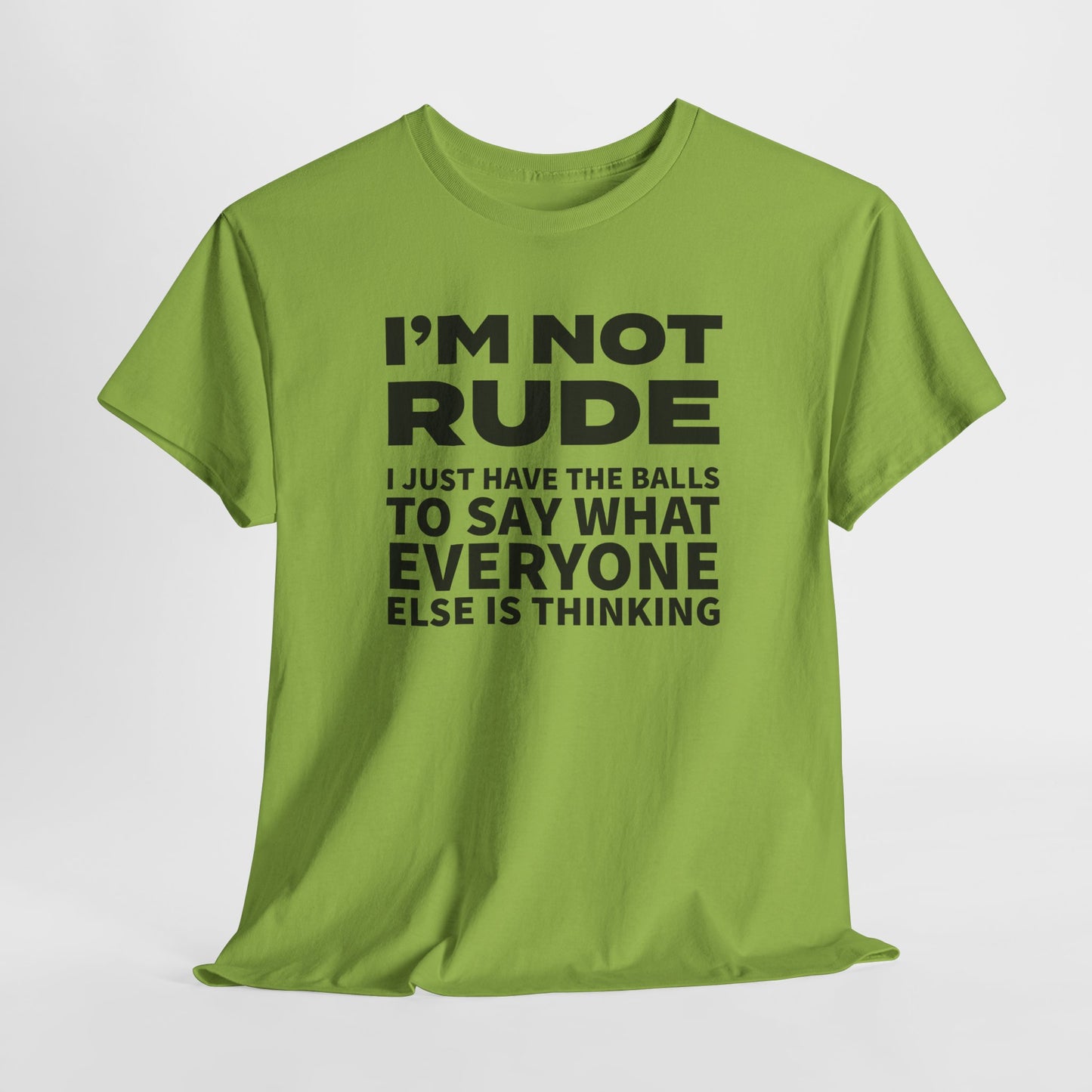 Balls To Say It T-Shirt - Bold Truth Tee
