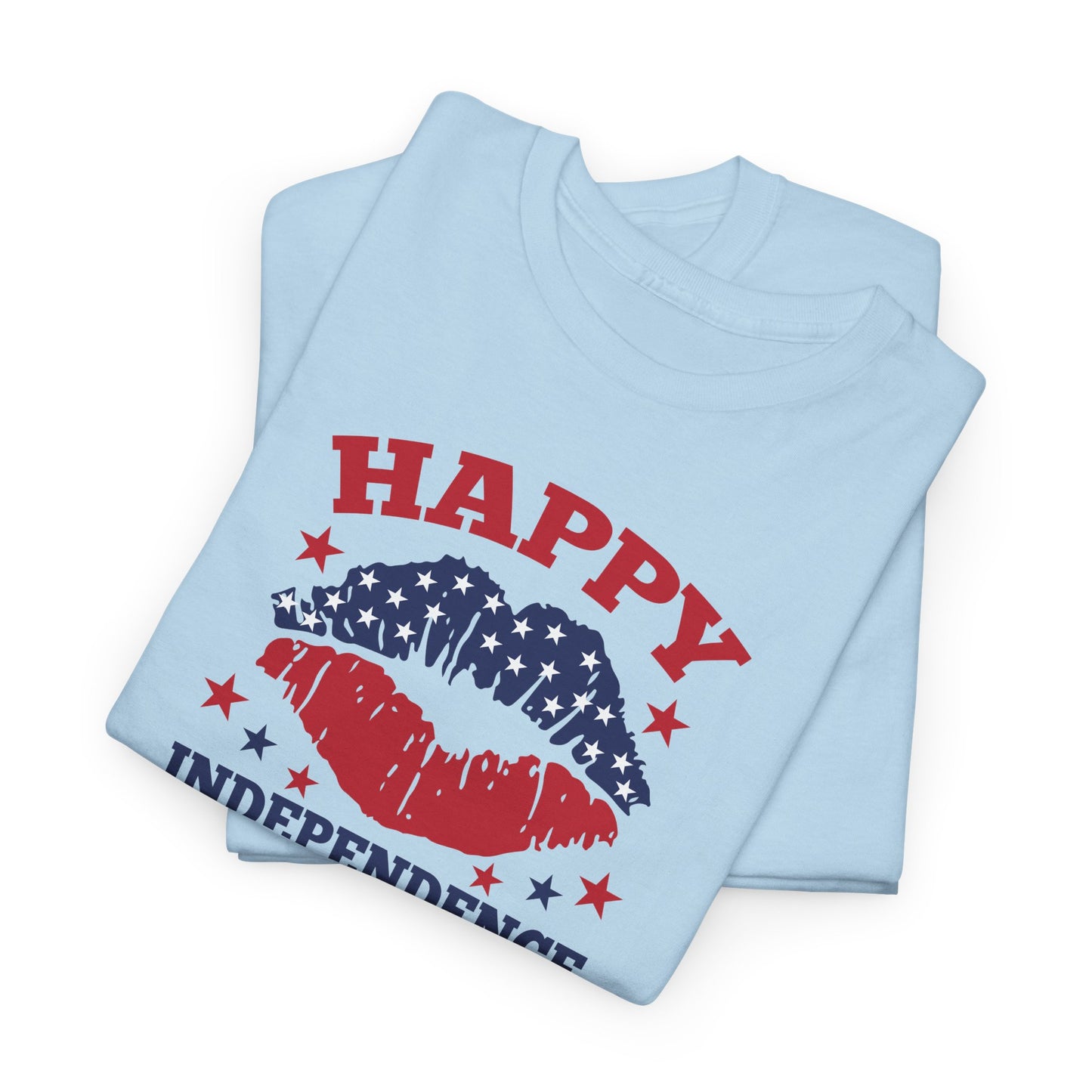Happy Independence Day Stars Stripes T-Shirt - Fourth of July Tee