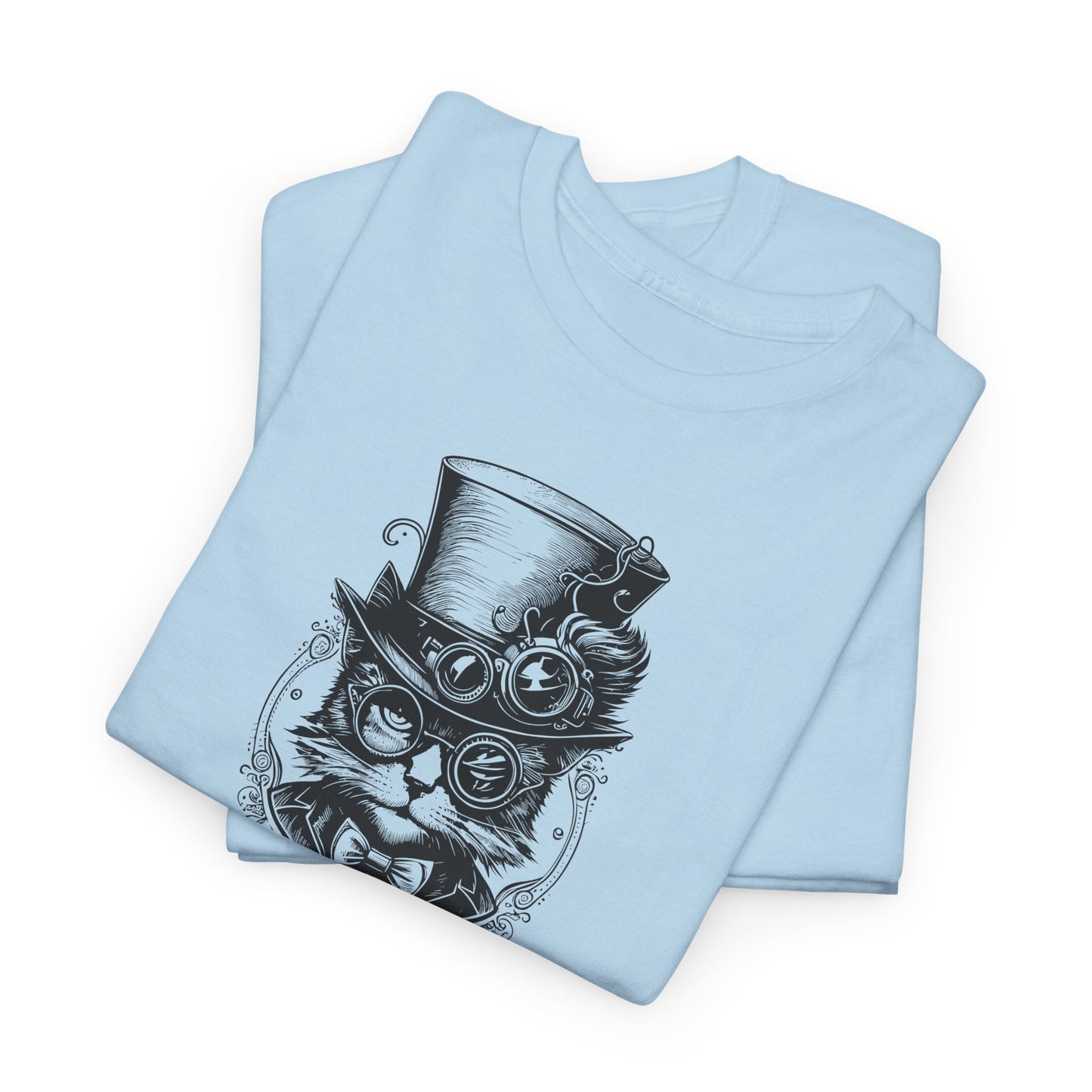 Steampunk Gent Cat T-Shirt - Victorian Tee