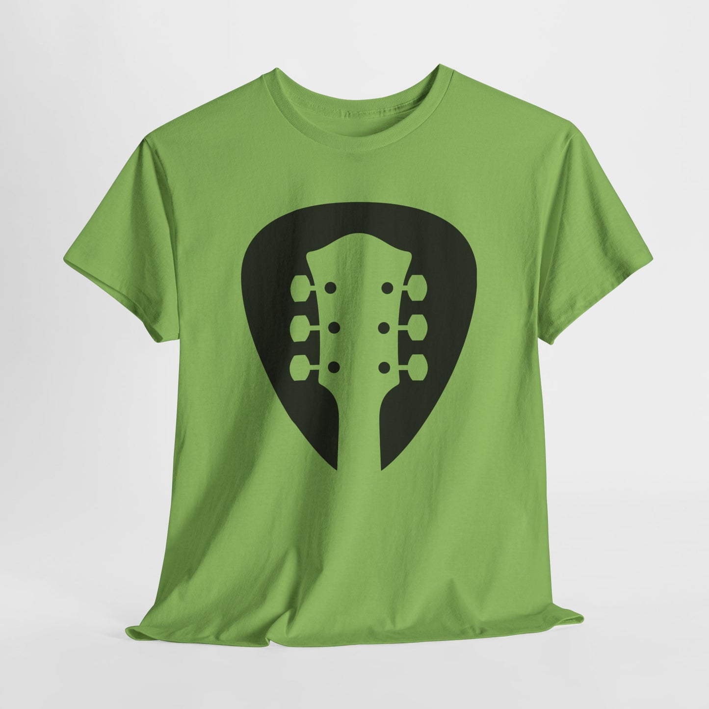 Guitar Pick Headstock T-Shirt - Music Design