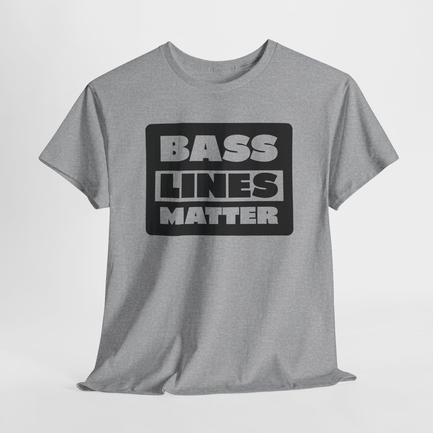 Bass Lines Matter Tee - Bold Beat Design