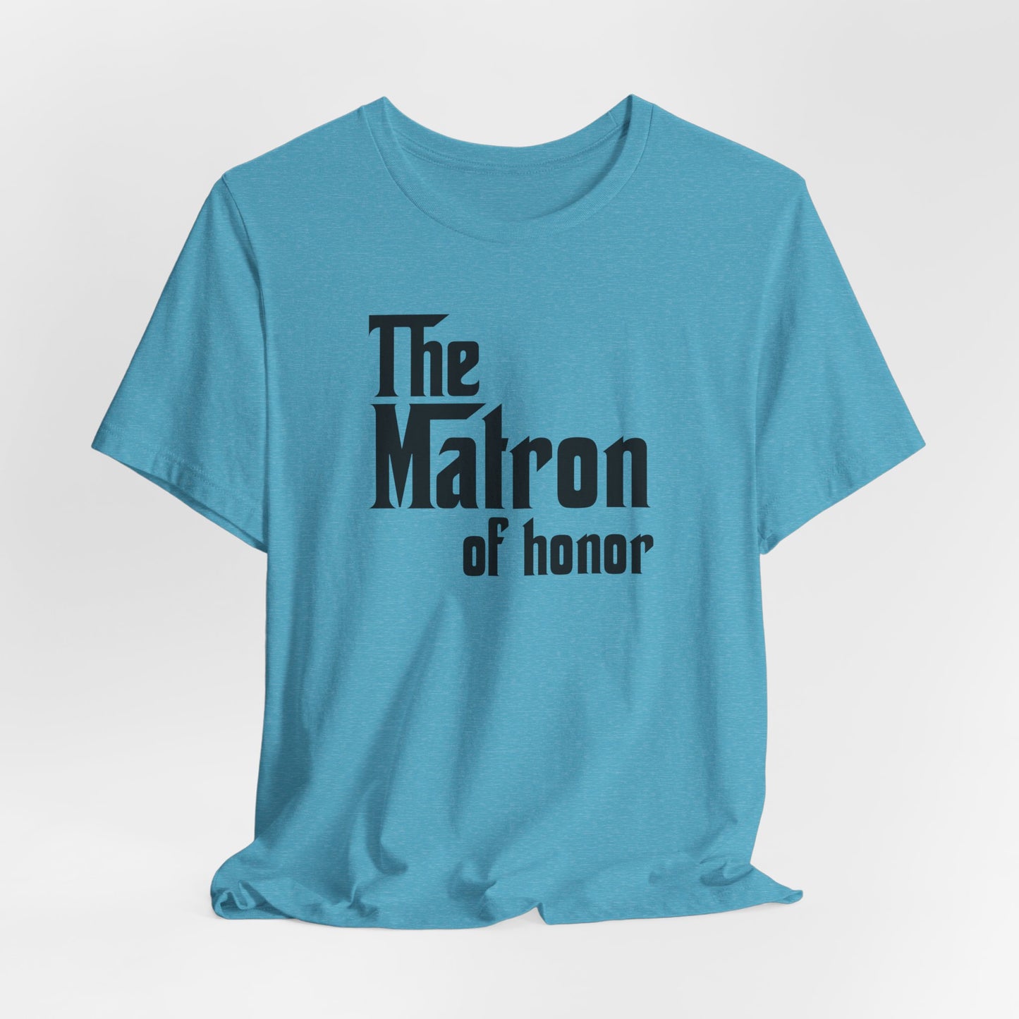 Mafia Wedding T-Shirt For Matron Of Honor TShirt For Bachelorette Theme Party