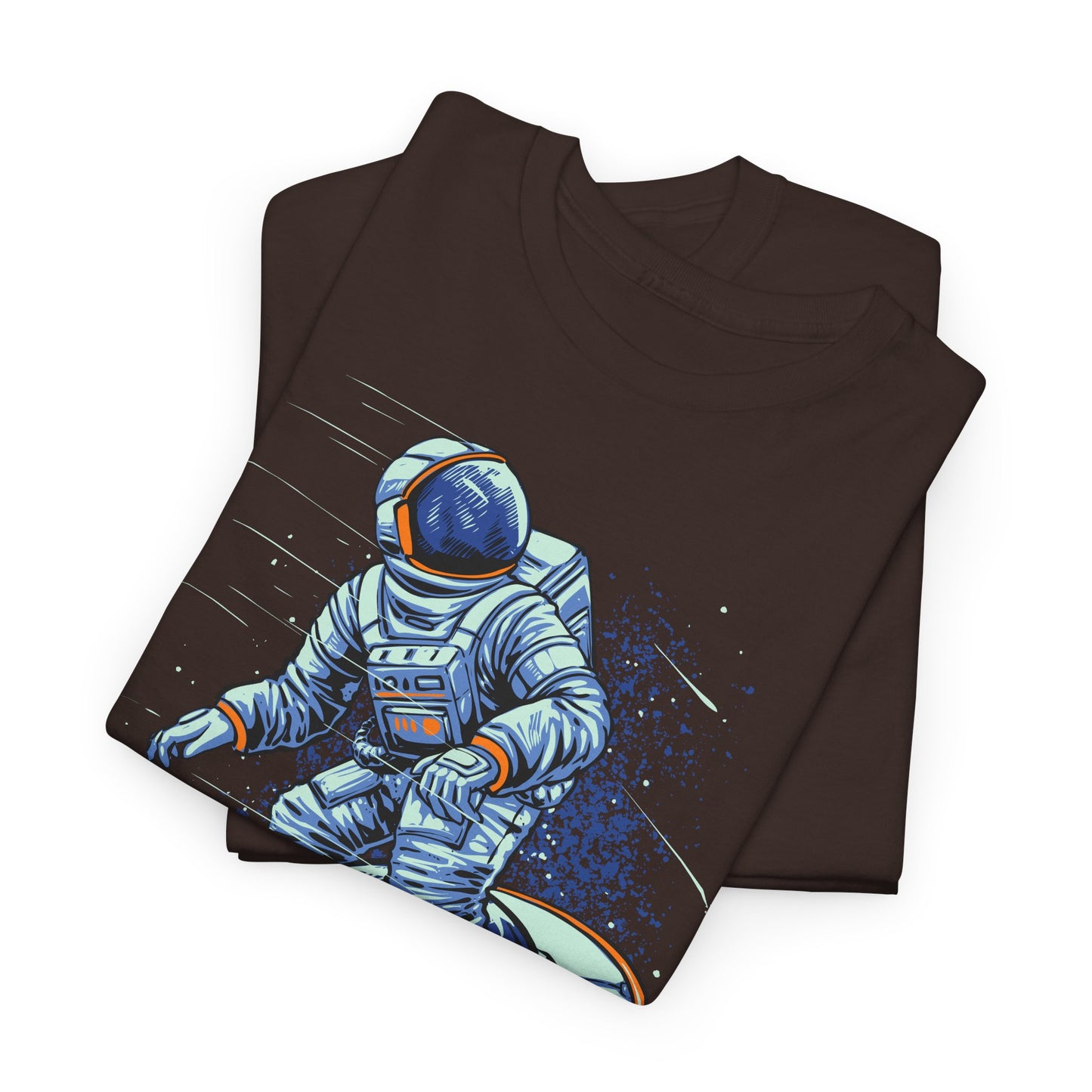 Space Surfer T-Shirt - Astronaut UFO Graphic