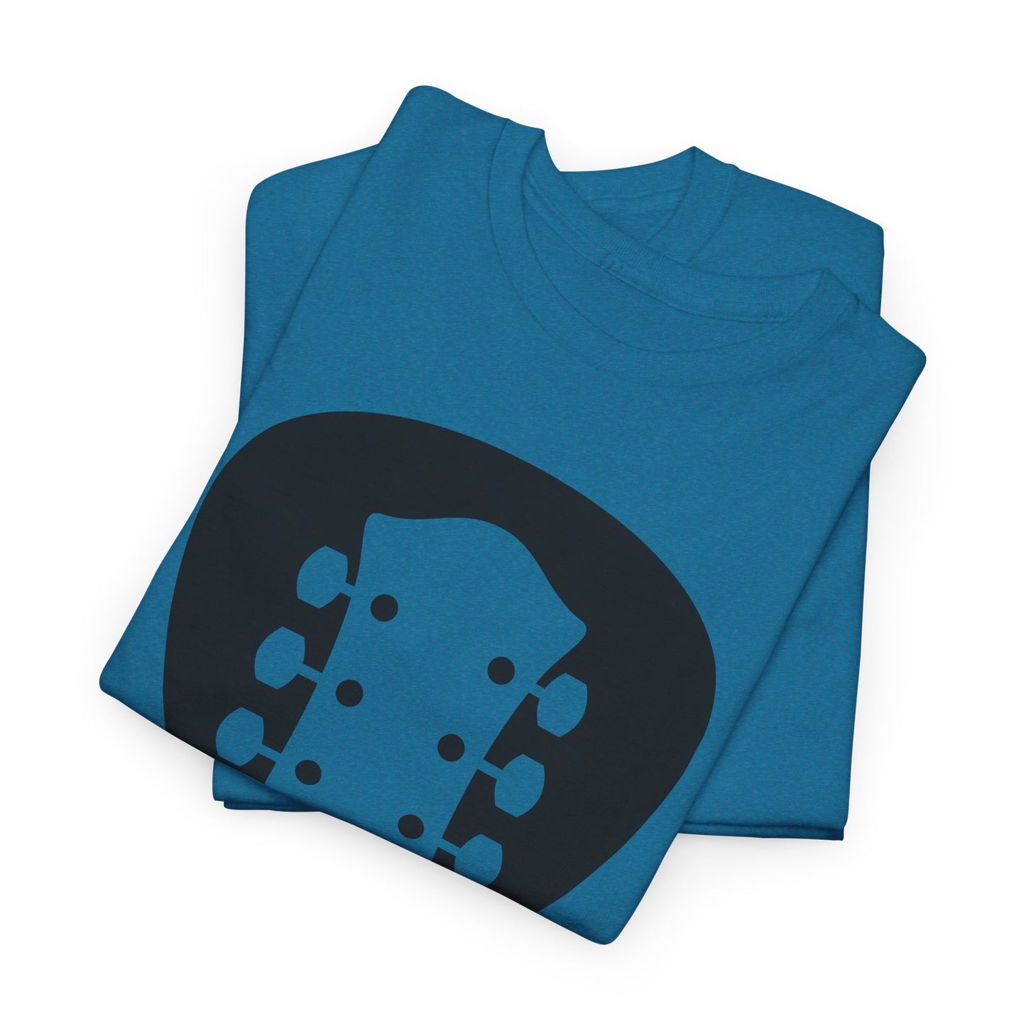Guitar Pick Headstock T-Shirt - Music Design