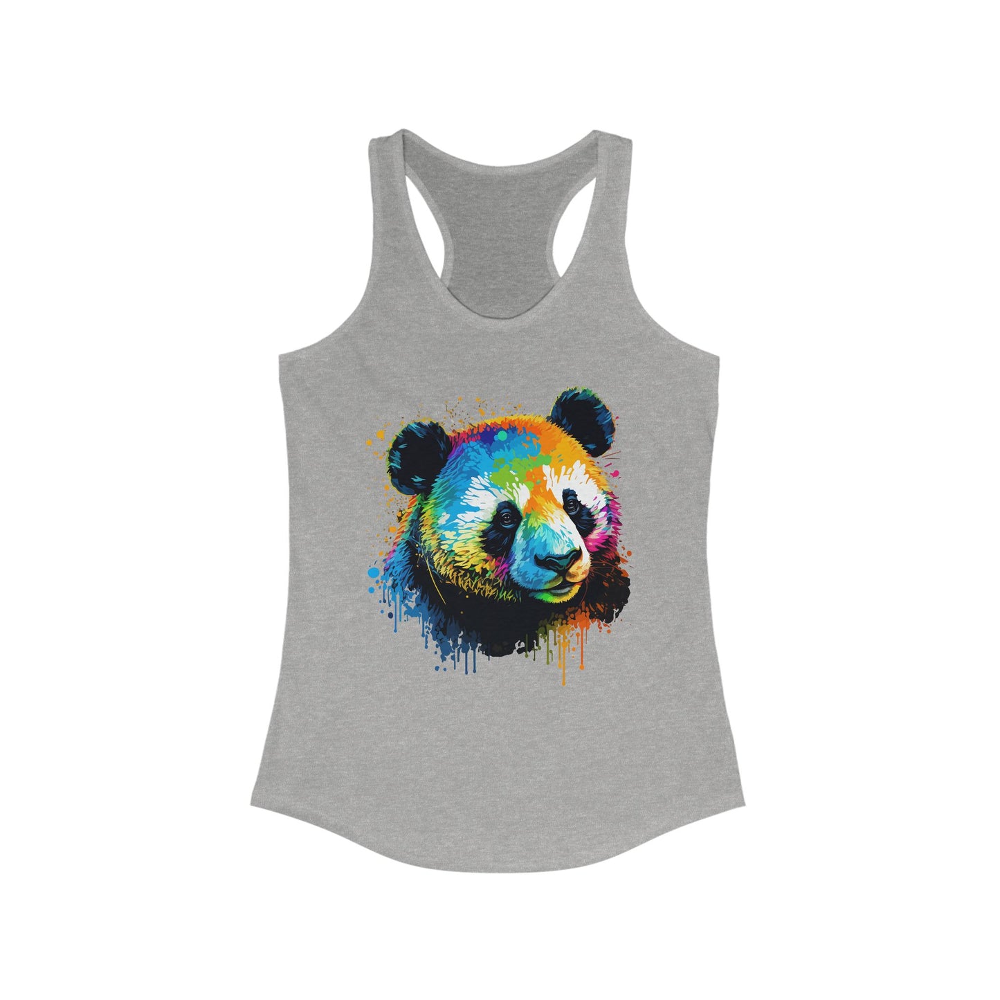 Psychedelic Pop Art Panda Tank