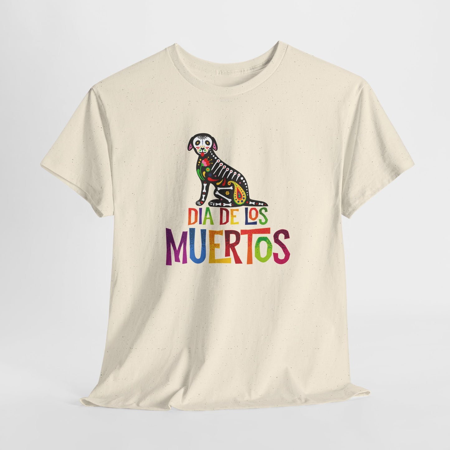 Dia de Los Muertos Dog T-Shirt - Festive Tee