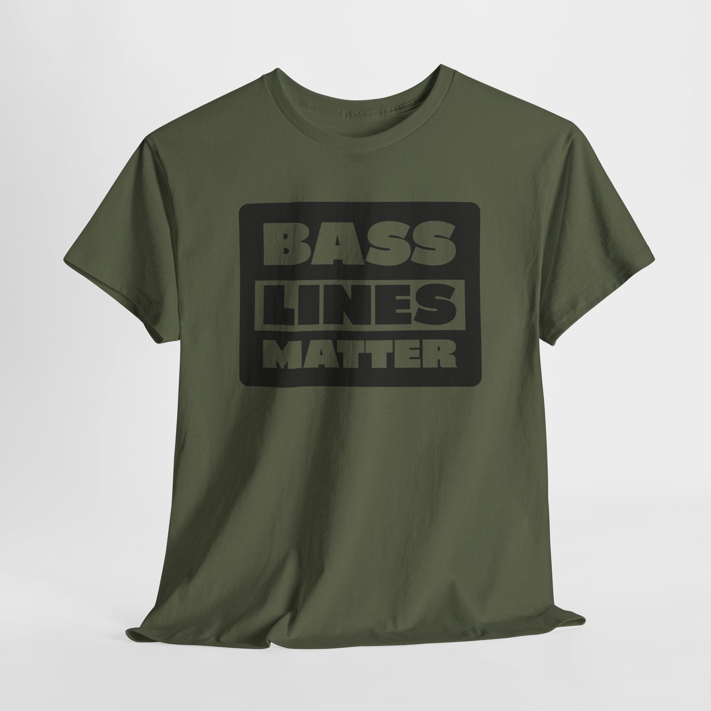 Bass Lines Matter Tee - Bold Beat Design