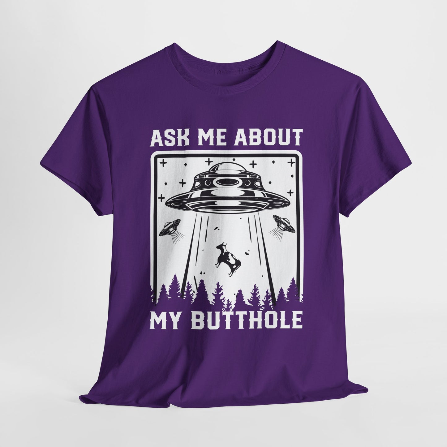 UFO Cow Abduction T-Shirt - Funny Probe Design