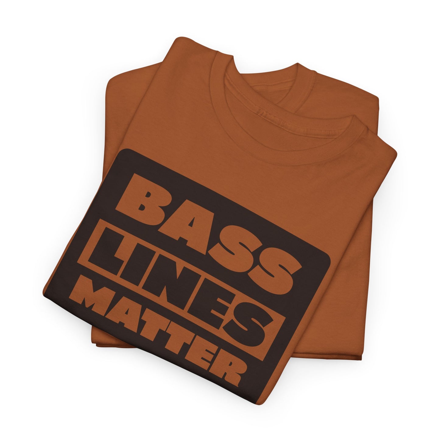 Bass Lines Matter Tee - Bold Beat Design