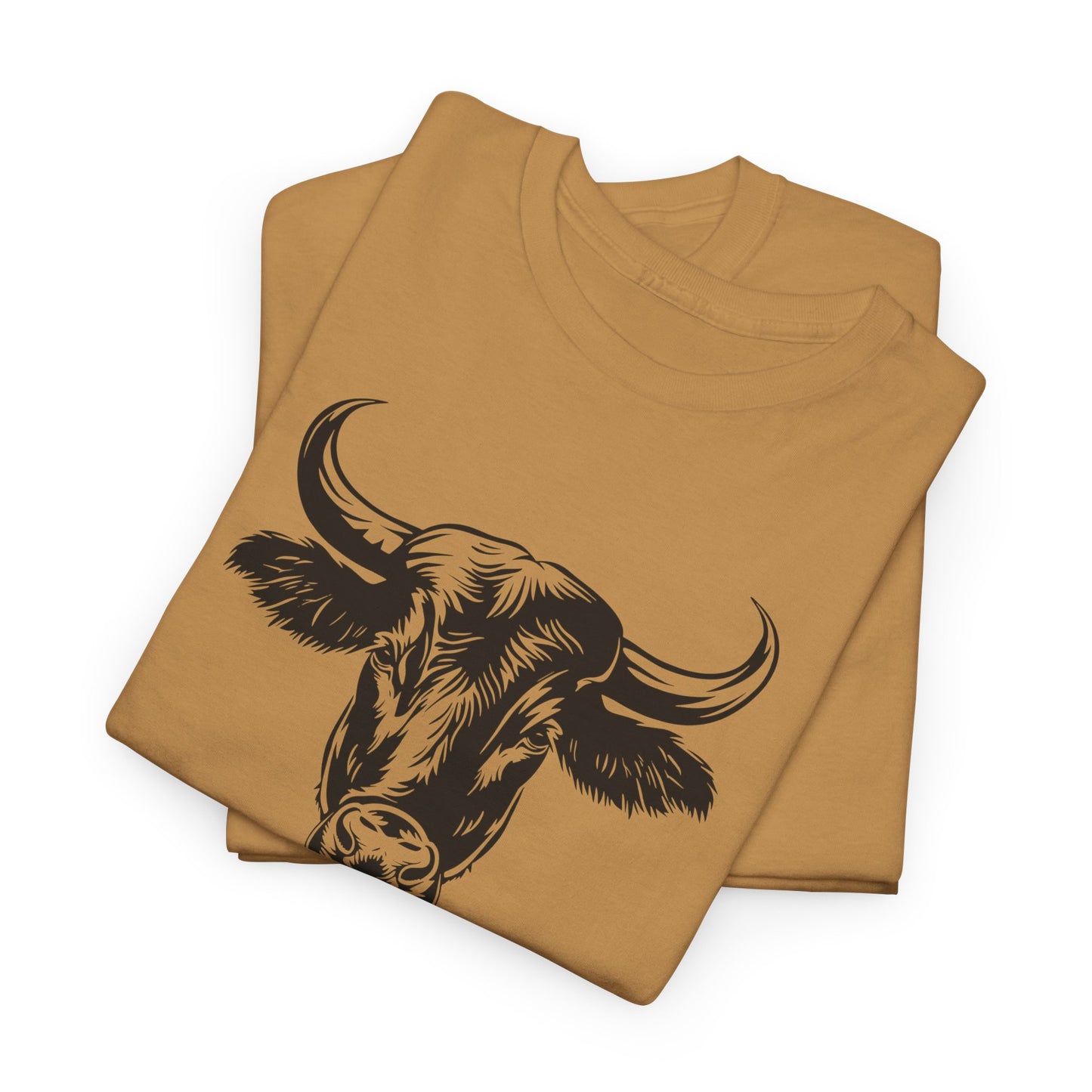 Bull Head Graphic T-Shirt - Bull Shirt Pun